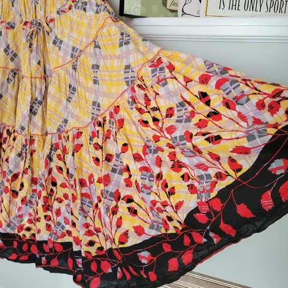 ‼️SOLD‼️Handmade Vintage Off the Shoulder Peasant Dress from Italy 🇮🇹 - Picture 3 of 13